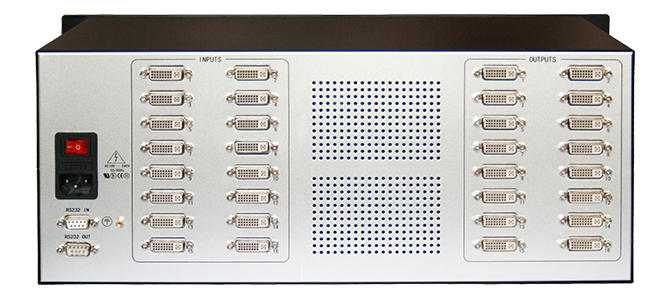 16路进16路出DVI矩阵