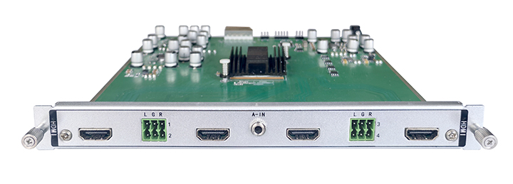 （HDMI+A）4K60 4路输入板卡